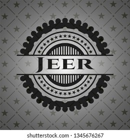 Jeer retro style black emblem