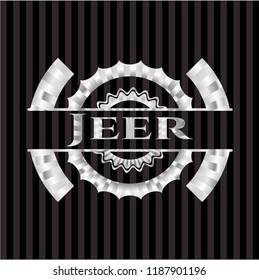 Jeer silver emblem