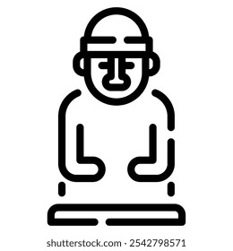 Jeju Island icon for web, app, infographic, etc