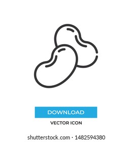 Jelly beans vector icon, simple sign for web site and mobile app.