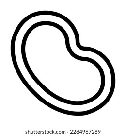 Diseño de icono de línea de vectores de Jelly Beans
