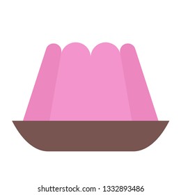 Jelly cake vector