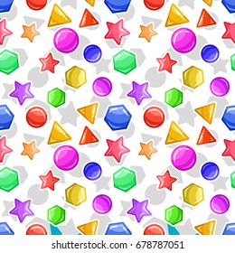 Jelly or caramel - seamless background pattern