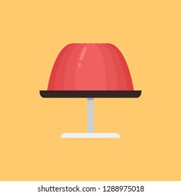Jelly cartoon vector. symbol. logo design