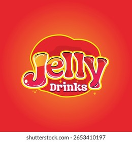 Diseño de logotipos de jalea y bebida