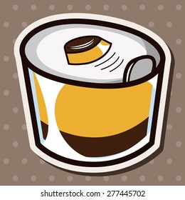 jelly dessert theme elements