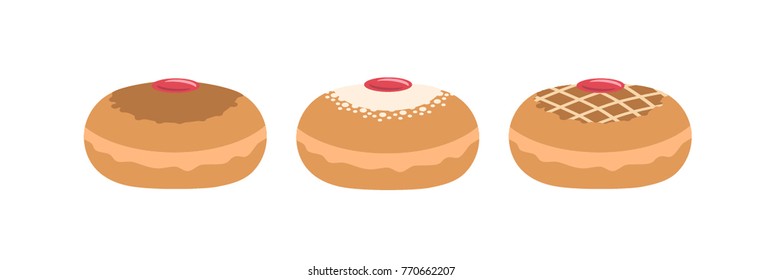 Jelly Donuts for Hanukkah.