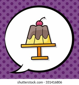jelly doodle, speech bubble
