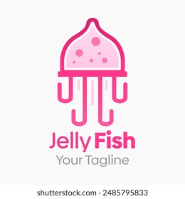 Jelly Fish Logo Vector Template Design. Good for Business, Start up, Agency, and Organization