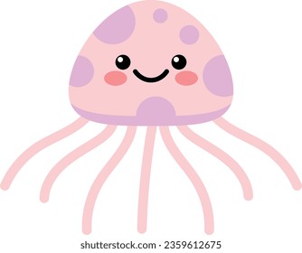Jelly fish vector image or clip art