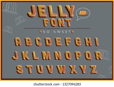 Jelly Font So Sweet
