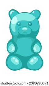 Vektorgrafik von Jelly Gum Bear