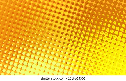 Jelly halftone comic background. Pop art retro illustration