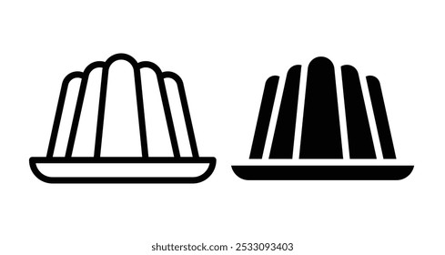 Jelly icon line style. EPS10