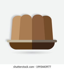 Jelly icons. Nice vector for restaurant, cafe, online shop, web, dessert etc