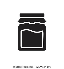 Jelly Jam Filled Icon Vector Illustration