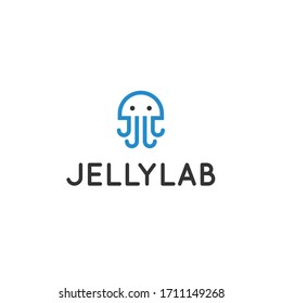 jelly lab logo vector designs