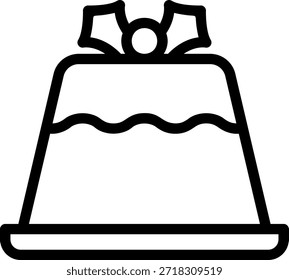 jelly line icon illustration vector