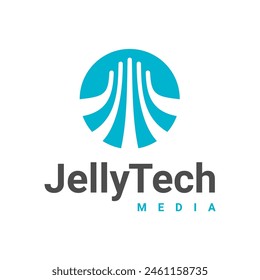 Jelly logo animal symbol modern