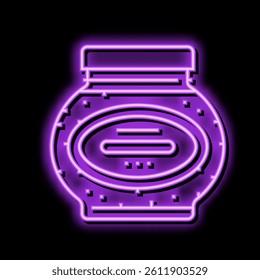 jelly pepper neon light sign vector. jelly pepper sign. isolated symbol illustration