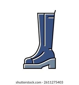 jelly sandals vintage fashion color icon vector. jelly sandals vintage fashion sign. isolated symbol illustration
