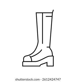 jelly sandals vintage fashion line icon vector. jelly sandals vintage fashion sign. isolated contour symbol black illustration