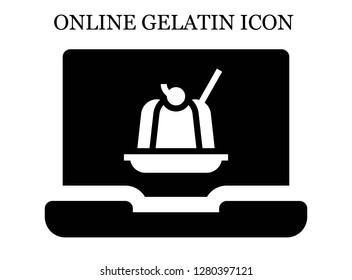 Jelly search icon. Editable Jelly search icon for web or mobile.