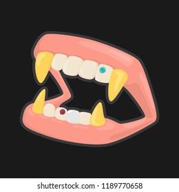 jelly shape of teeth for Halloween  