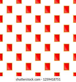 Jelly square cookies pattern seamless vector repeat for any web design