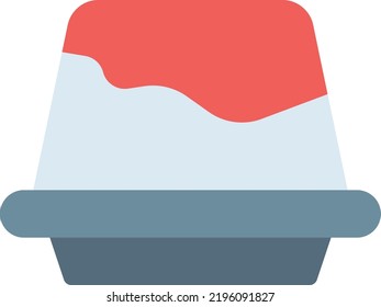 jelly Vector illustration on a transparent background. Premium quality symmbols. Line Color vector icons for concept and graphic design.