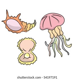 jellyfish and bowl
