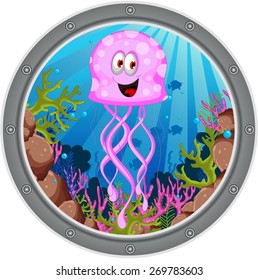 jellyfish cartoon