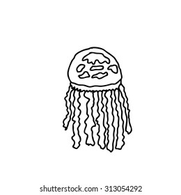 Jellyfish cartoon