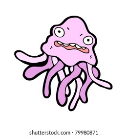 caricatura de medusas