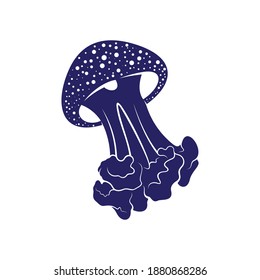 Jellyfish design vector illustration, Creative Jellyfish logo design concepts template, icon symbol