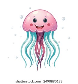 Jellyfish are fascinating marine creatures known for their translucent, bell-shaped bodies and trailing tentacles. They drift gracefully, captivating with their ethereal beauty.