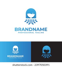 Jellyfish Girl Logo, suitable for business related to Jellyfish and Girl