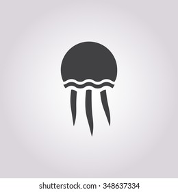 Jellyfish Icon. 