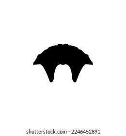 Jellyfish icon. Simple style jellyfish fish restaurant big sale poster background symbol. Jellyfish brand logo design element. Jellyfish t-shirt printing. Vector for sticker.