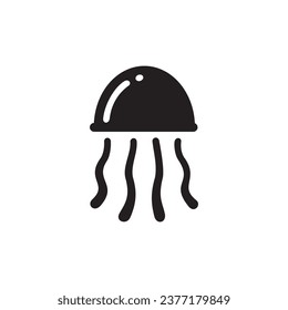 jellyfish  icon symbol sign vector