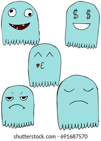 Jellyfish icon Vector. Flat vector illustration for web and mobile. Vector Jellyfish icon graphic. Vector icon isolated on white background. Great for children toys and apparel, wed design, company.