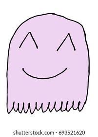 Jellyfish icon Vector. Flat vector illustration for web and mobile. Vector Jellyfish icon graphic. Vector icon isolated on white background. Great for children toys and apparel, wed design, company.