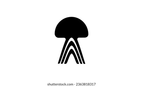Jellyfish Logo, high quality vector