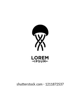 jellyfish logo icon designs vector