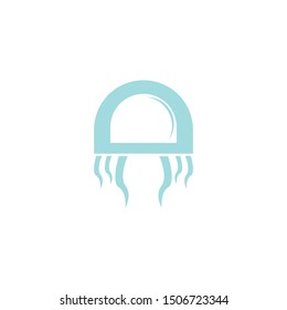 Jellyfish logo template vector icon design