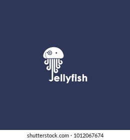 Jellyfish Logo Vector