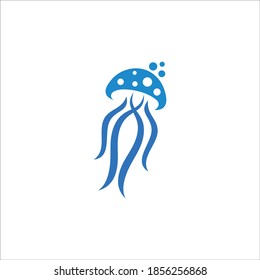 Jellyfish Logo Vector Icon Templet