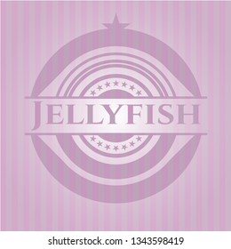 Jellyfish pink emblem
