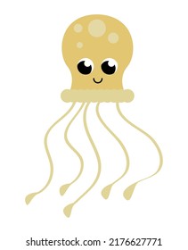 jellyfish sealife animal creature icon