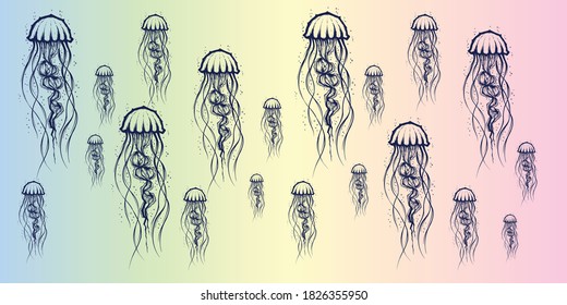 Jellyfish Tattoo Hd Stock Images Shutterstock